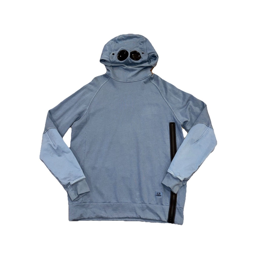 CP Company C.P. Goggles Pullover Hoodie Sweatshirt‎ Sz Large L Blue